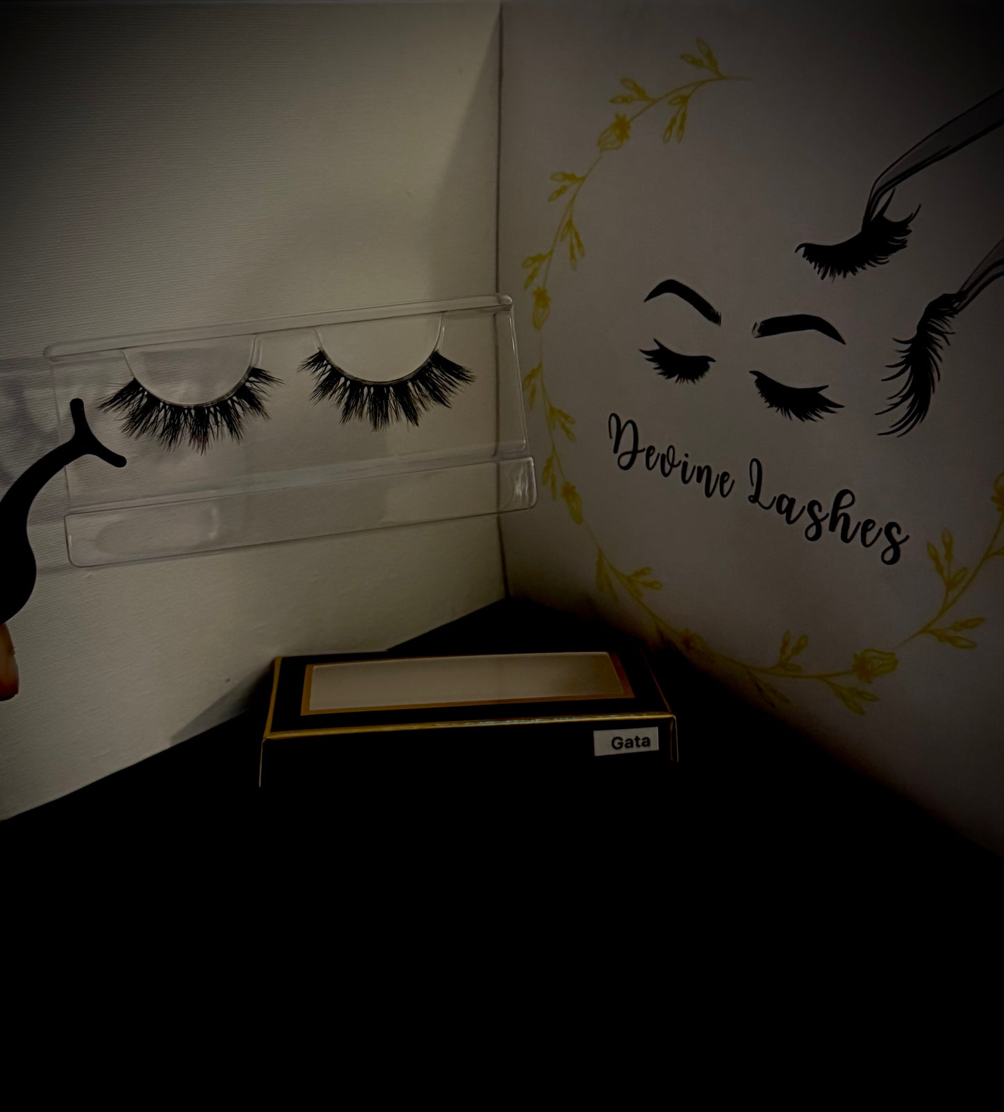 Lashes in style “Gata”